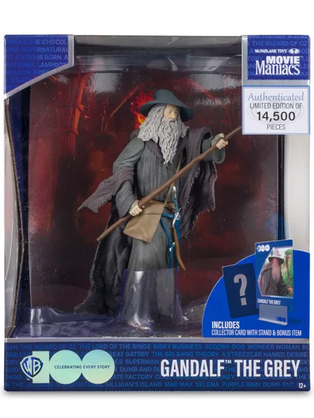 McFarlane Toys The Lord of the Rings Movie Maniacs Gandalf The Grey Figure